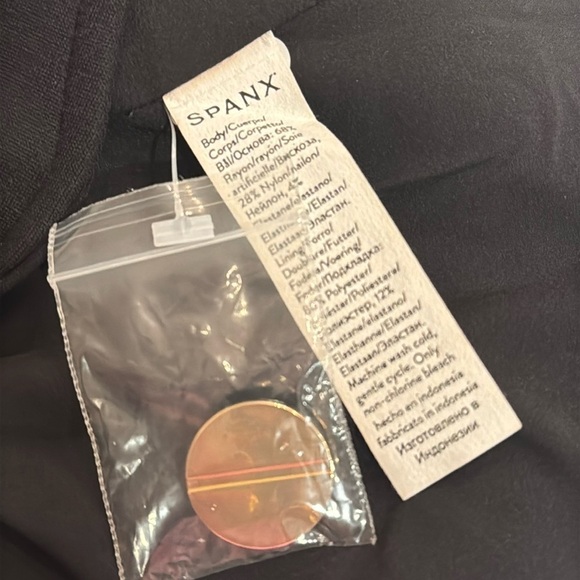 Spanx The Perfect Asymmetrical Blazer Classic Black XS - Picture 10 of 10